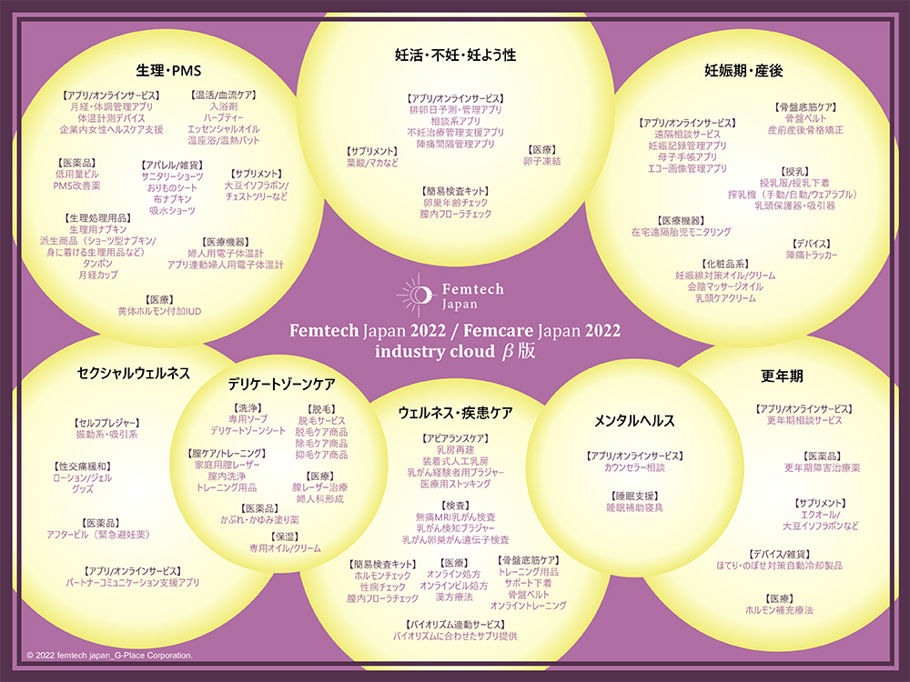 Femcare Japan 2022 industry cloud β版