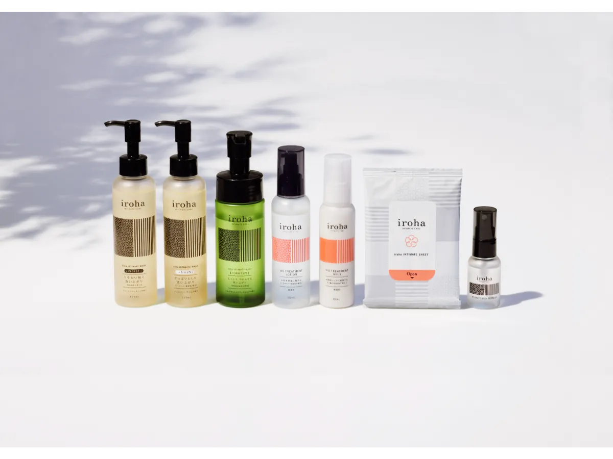 iroha INTIMATE CARE　デリケートなところだからこそ、優しくケアしたい。