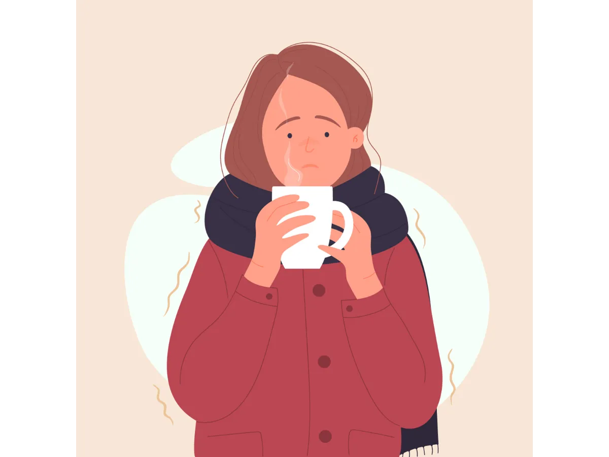 体に悩みのある女性