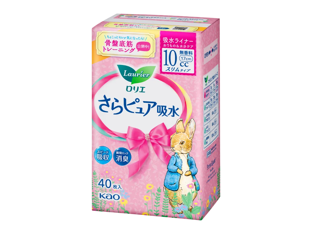 ロリエ さらピュア吸水 10cc 40枚 ￥440（編集部調べ）