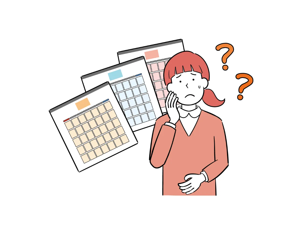 生理不順に悩む女性